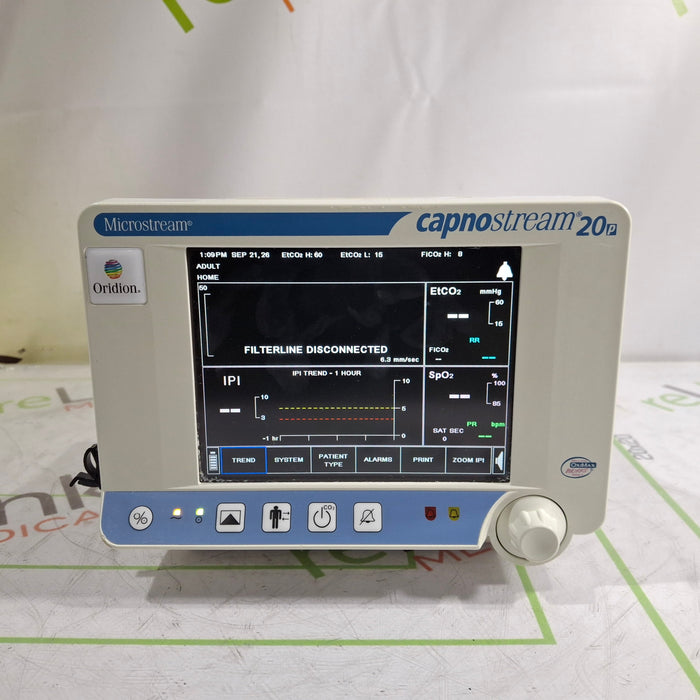 Oridion Capnostream 20P Capnography Monitor