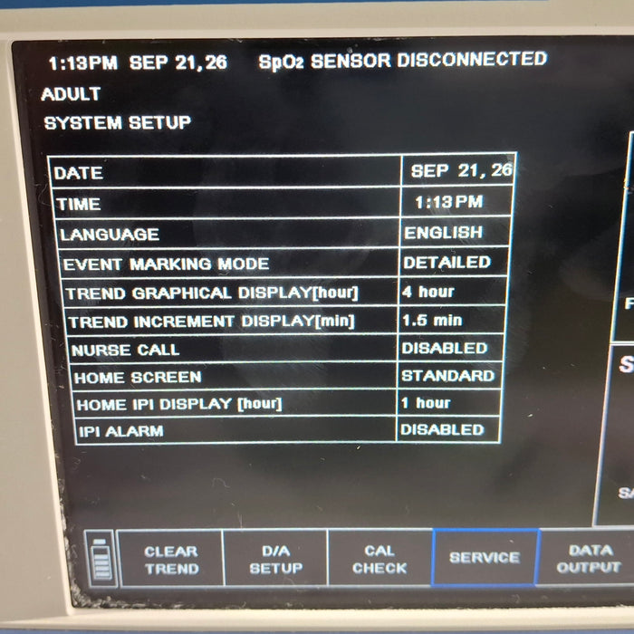 Oridion Capnostream 20P Capnography Monitor