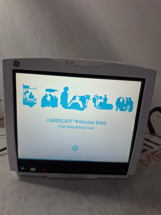 GE Healthcare Carescape B450 Post Anesthesia Care Patient Monitor