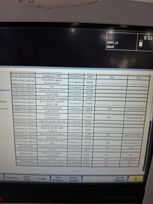 GE Healthcare Carescape B450 Post Anesthesia Care Patient Monitor