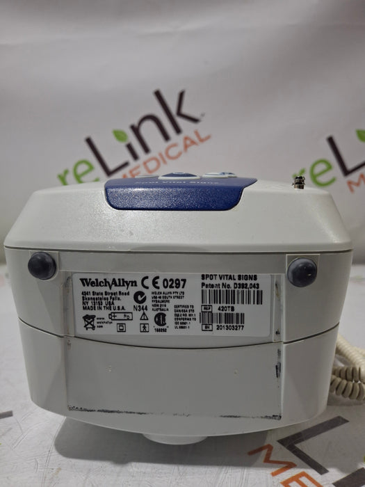 Welch Allyn Spot 420 - NIBP, Temp Vital Signs Monitor