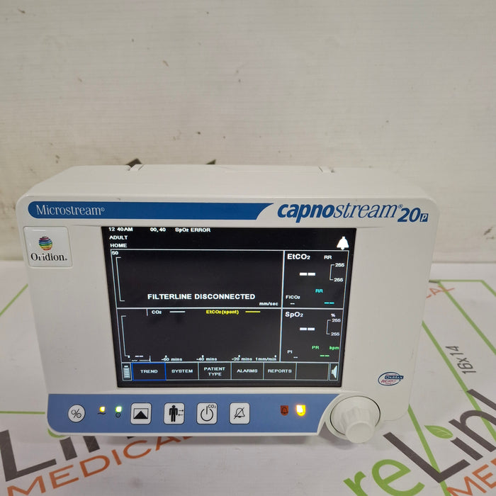 Oridion Capnostream 20P Capnography Monitor
