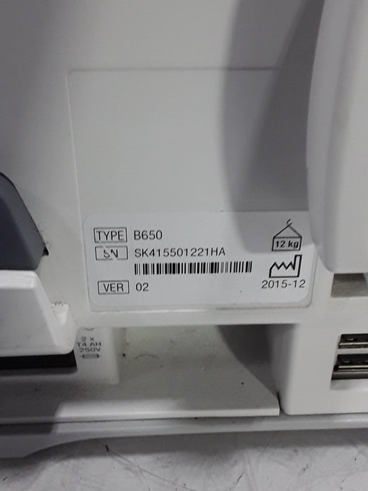 GE Healthcare Carescape B650 Post Anesthesia Care Patient Monitor