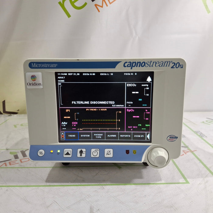 Oridion Capnostream 20P Capnography Monitor