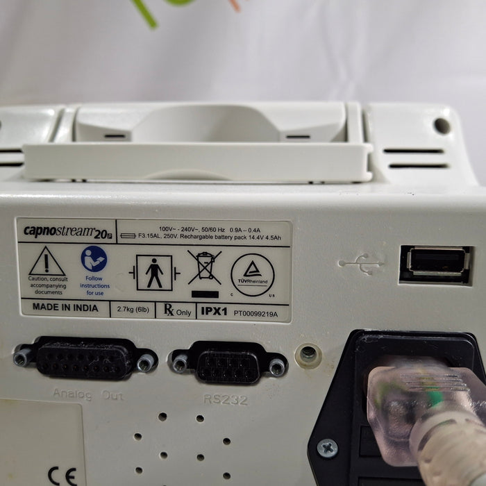 Oridion Capnostream 20P Capnography Monitor