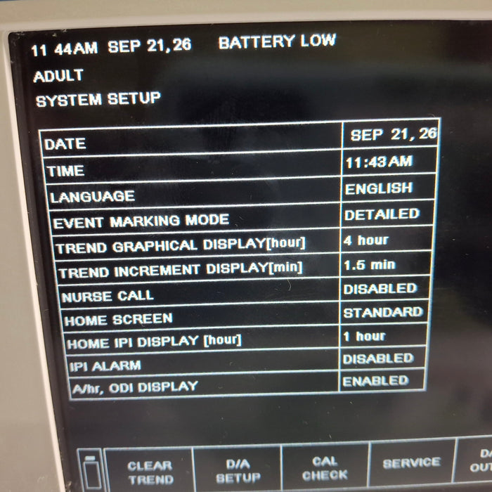 Oridion Capnostream 20P Capnography Monitor