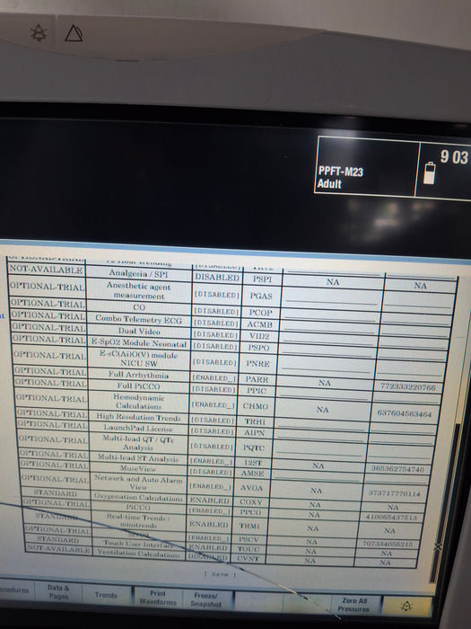 GE Healthcare Carescape B450 Post Anesthesia Care Patient Monitor