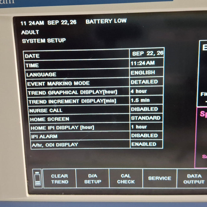 Oridion Capnostream 20P Capnography Monitor