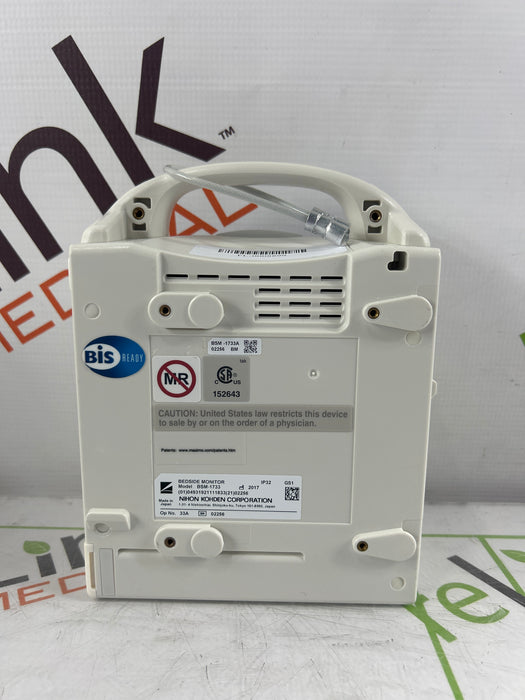 Nihon Kohden BSM-1733 Life Scope PT Transport Patient Monitor