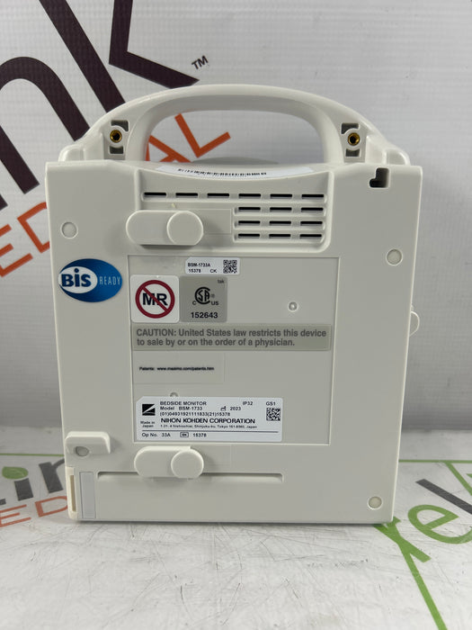 Nihon Kohden BSM-1733 Life Scope PT Transport Patient Monitor