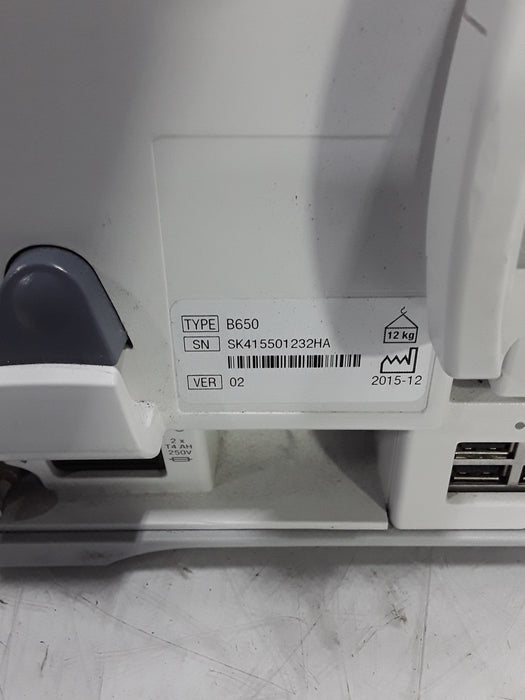 GE Healthcare Carescape B650 Post Anesthesia Care Patient Monitor