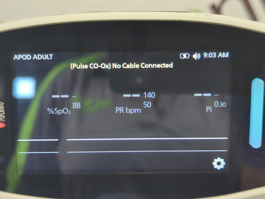 Masimo Radical 7 Pulse Oximeter w/ Base