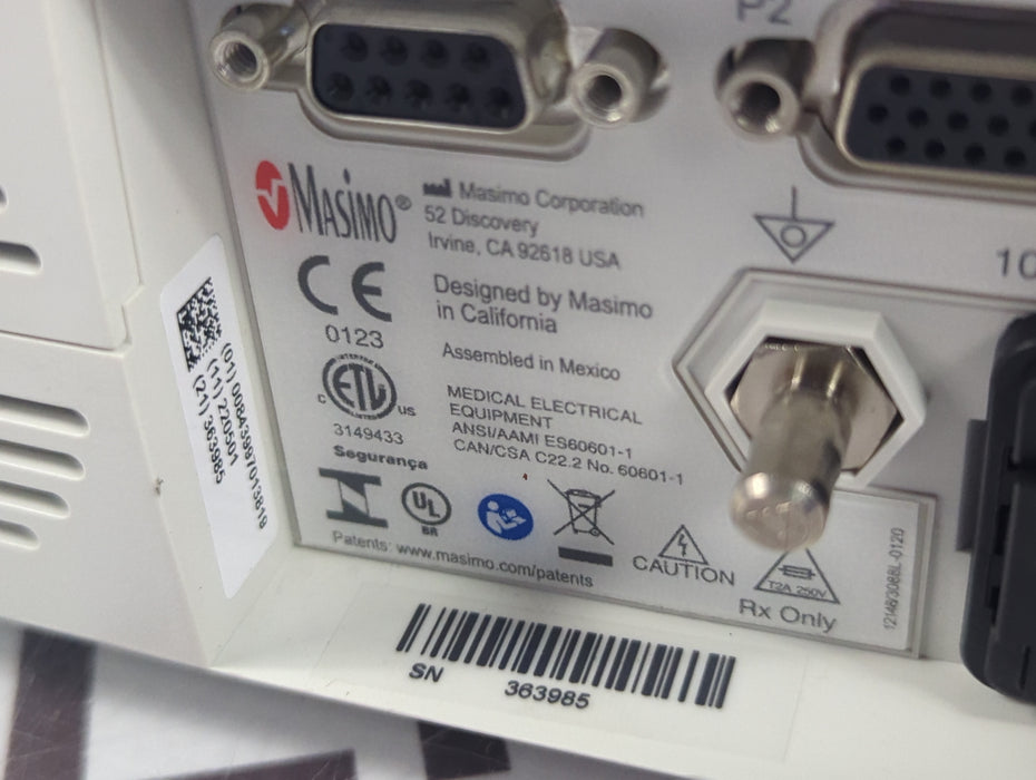 Masimo Radical 7 Pulse Oximeter w/ Base