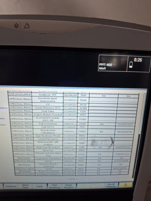 GE Healthcare Carescape B450 Post Anesthesia Care Patient Monitor