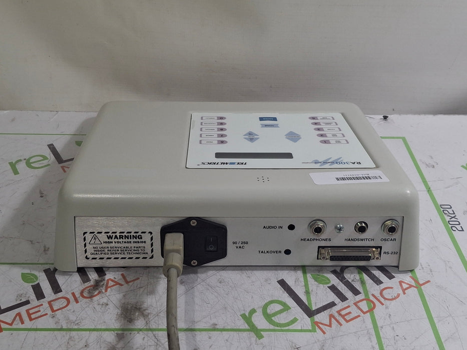 Tremetrics, Inc. RA300 Digital Audiometer Audiometric Sound Chamber AR902