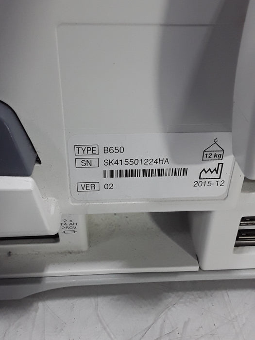 GE Healthcare Carescape B650 Critical Care Patient Monitor