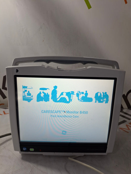 GE Healthcare Carescape B450 Post Anesthesia Care Patient Monitor
