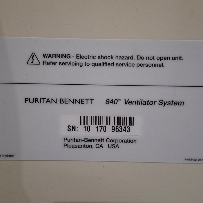Puritan Bennett 840 Ventilator
