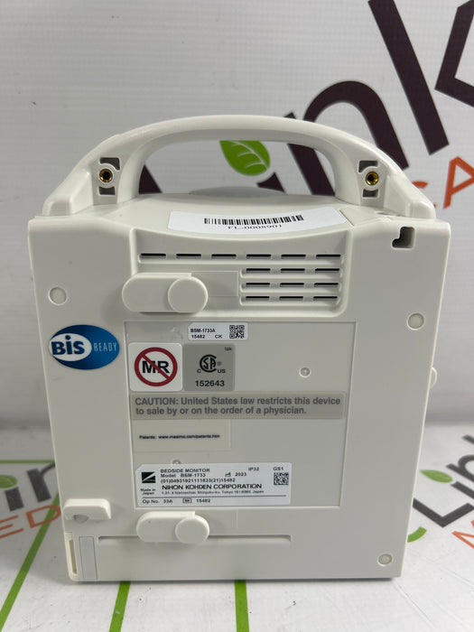 Nihon Kohden BSM-1733 Life Scope PT Transport Patient Monitor