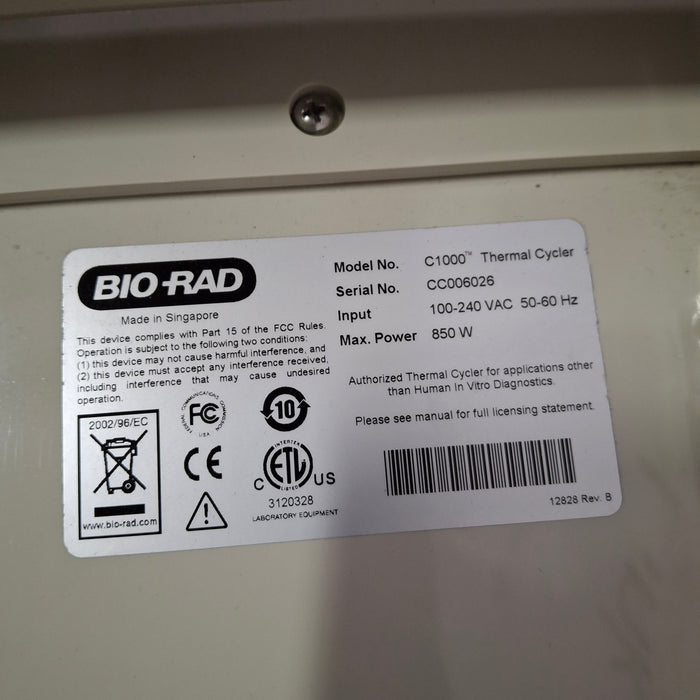 Bio-Rad C1000 Thermal Cycler