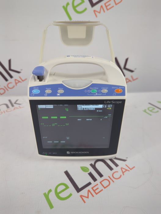 Nihon Kohden BSM-1733 Life Scope PT Transport Patient Monitor