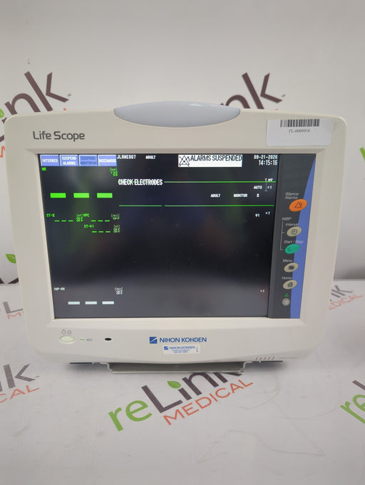 Nihon Kohden Nihon Kohden Life Scope BSM-3532 Bedside Monitor Patient Monitors reLink Online