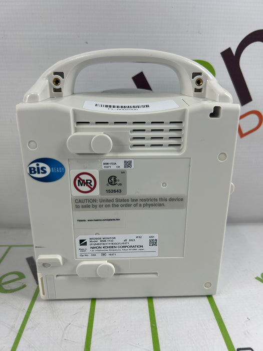 Nihon Kohden BSM-1733 Life Scope PT Transport Patient Monitor