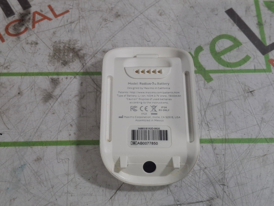 Masimo Radius 7 Battery