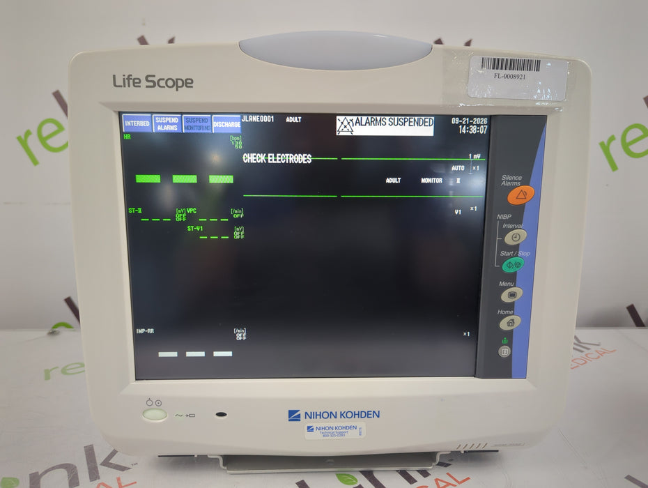 Nihon Kohden Life Scope BSM-3532 Bedside Monitor