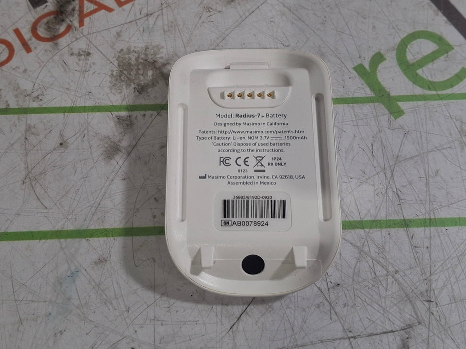 Masimo Radius 7 Battery