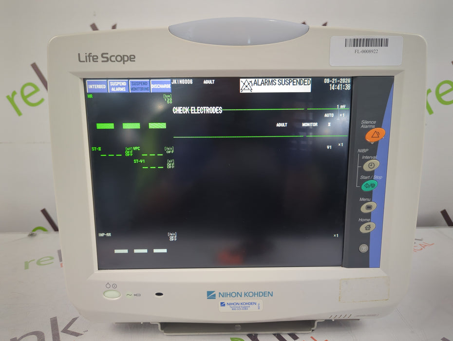Nihon Kohden Life Scope BSM-3532 Bedside Monitor