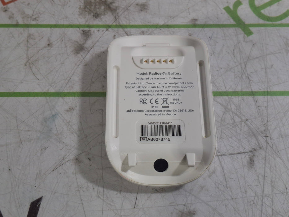 Masimo Radius 7 Battery
