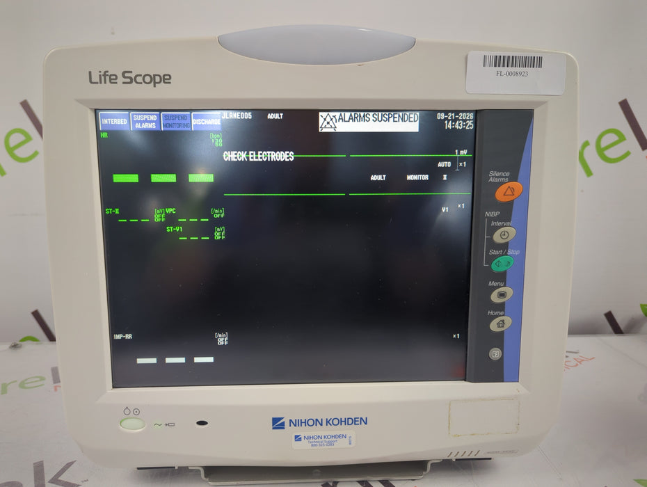 Nihon Kohden Life Scope BSM-3532 Bedside Monitor