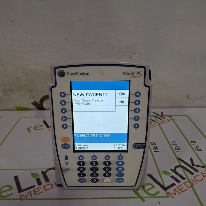 CareFusion Alaris 8015 Large Screen POC Infusion Pump