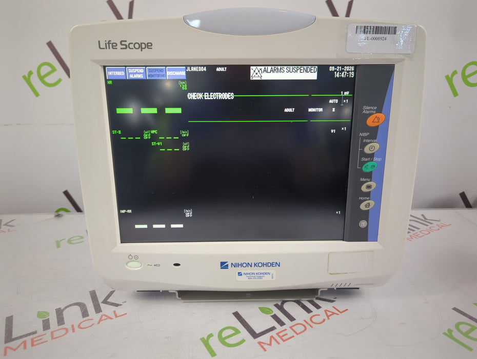 Nihon Kohden Life Scope BSM-3532 Bedside Monitor