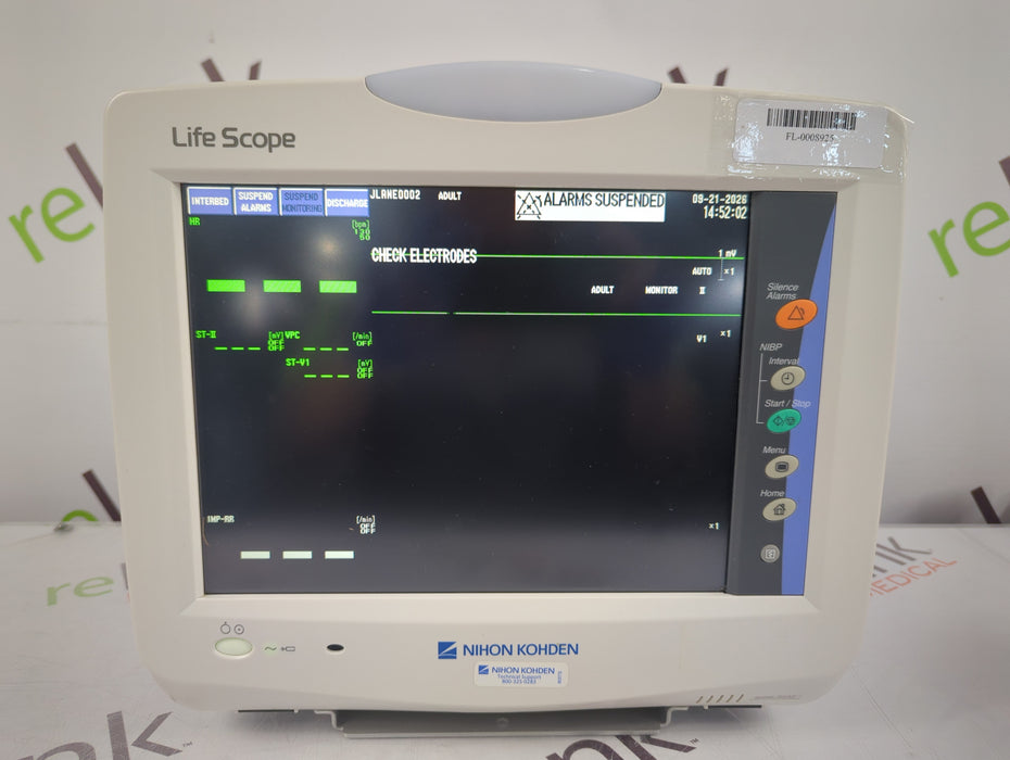 Nihon Kohden Life Scope BSM-3532 Bedside Monitor