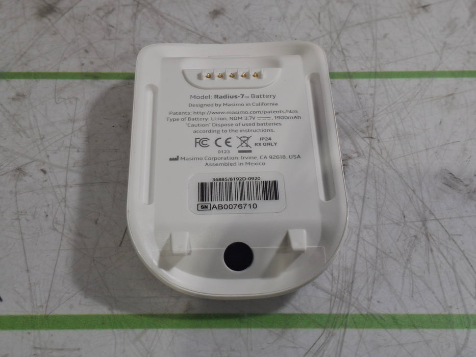 Masimo Radius 7 Battery