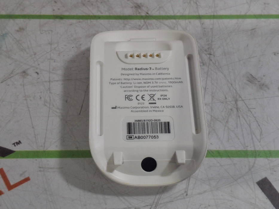 Masimo Radius 7 Battery