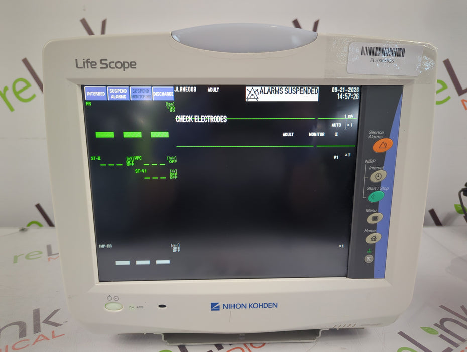 Nihon Kohden Life Scope BSM-3532 Bedside Monitor