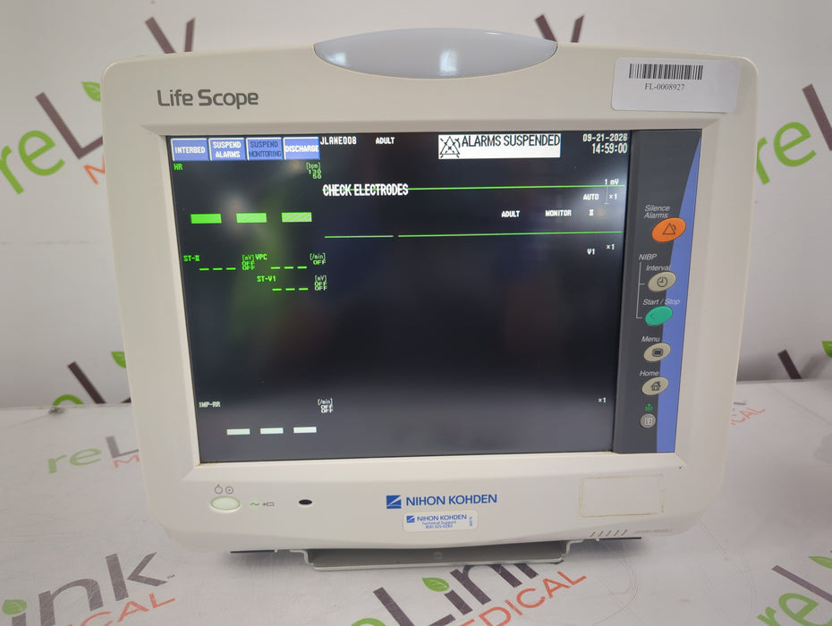 Nihon Kohden Life Scope BSM-3532 Bedside Monitor