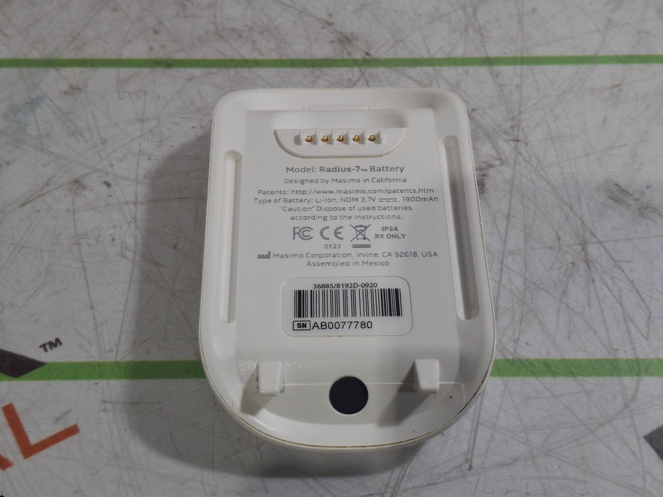 Masimo Radius 7 Battery