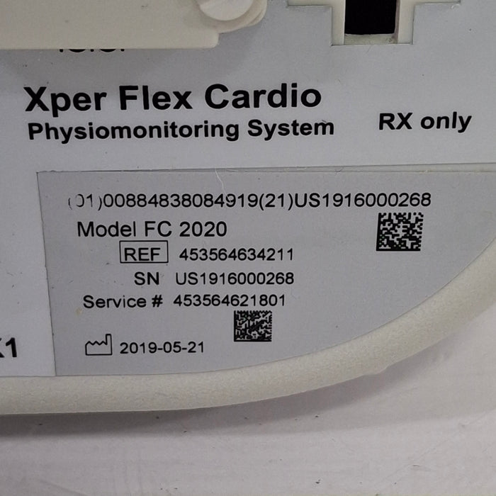 Philips Xper Flex Cardio  Model FC2020 Physiomonitoring System