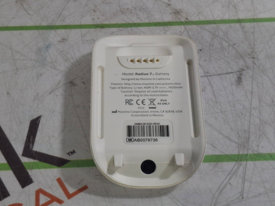 Masimo Radius 7 Battery