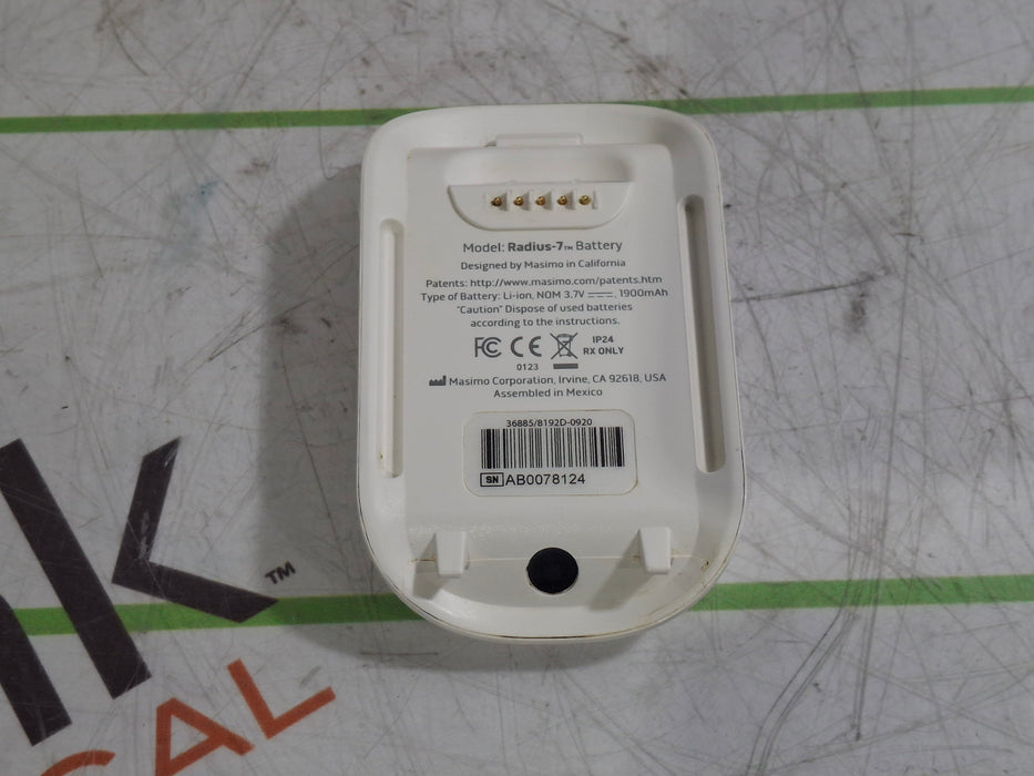 Masimo Radius 7 Battery