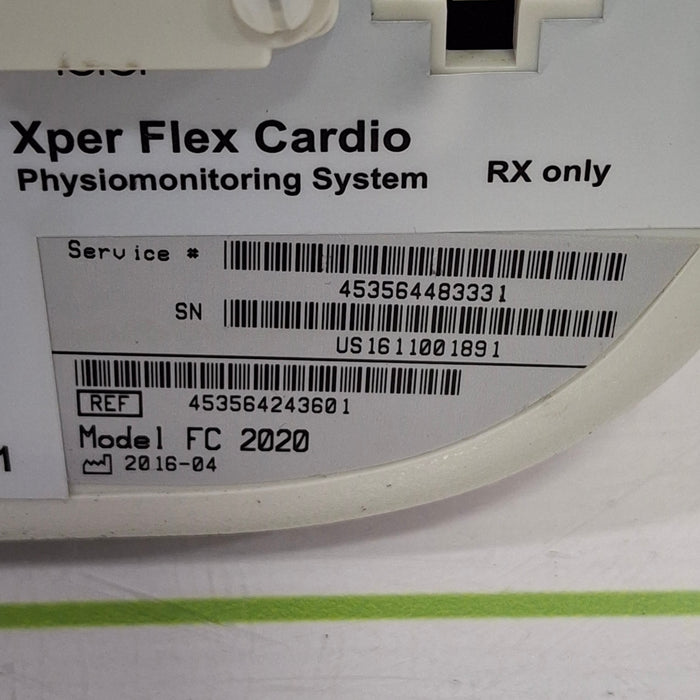 Philips Xper Flex Cardio  Model FC2020 Physiomonitoring System