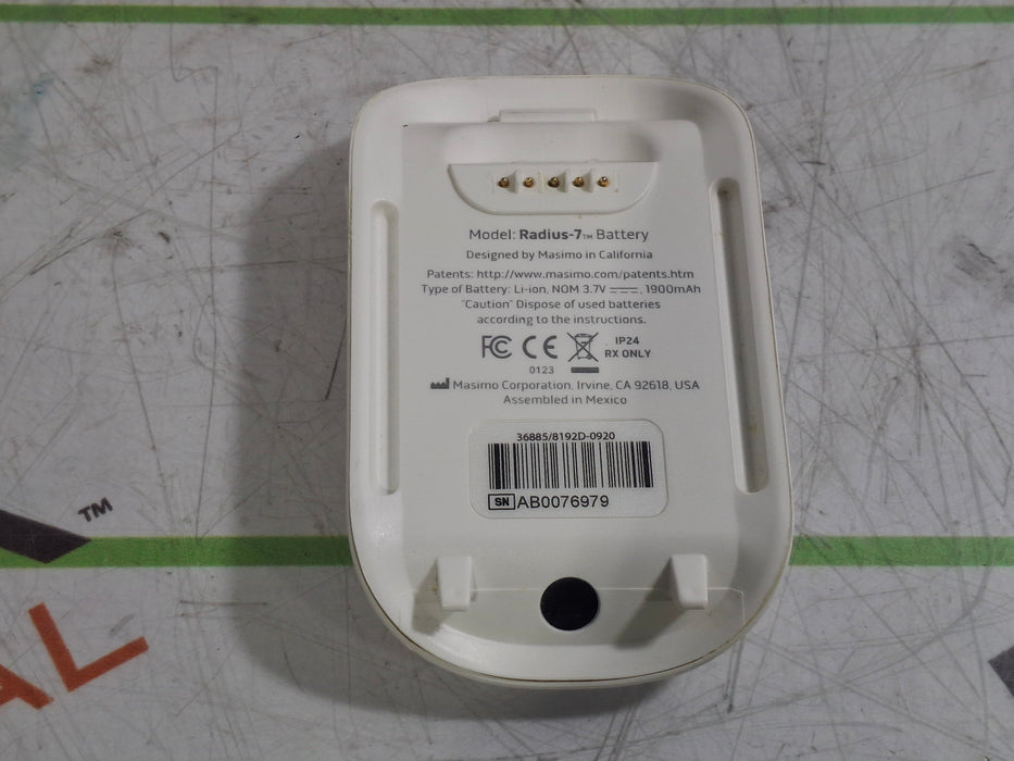 Masimo Radius 7 Battery