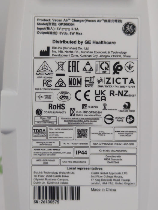 GE Healthcare Vscan Air Handheld Ultrasound