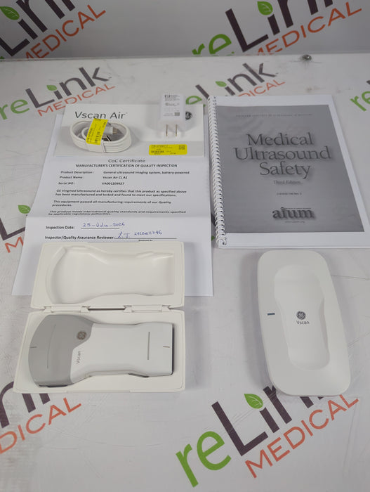 GE Healthcare Vscan Air Handheld Ultrasound