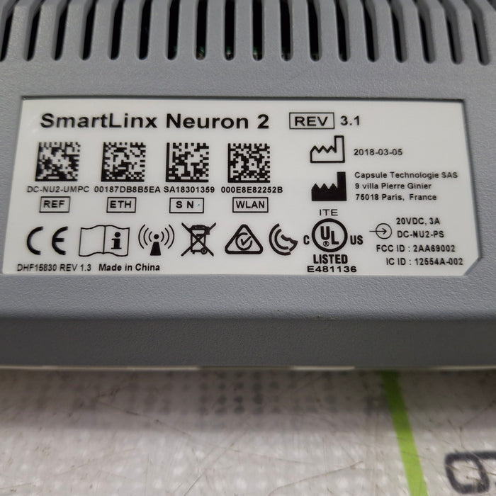 Smartlinx Inc Capsule Technologies Neuron 2 Monitor