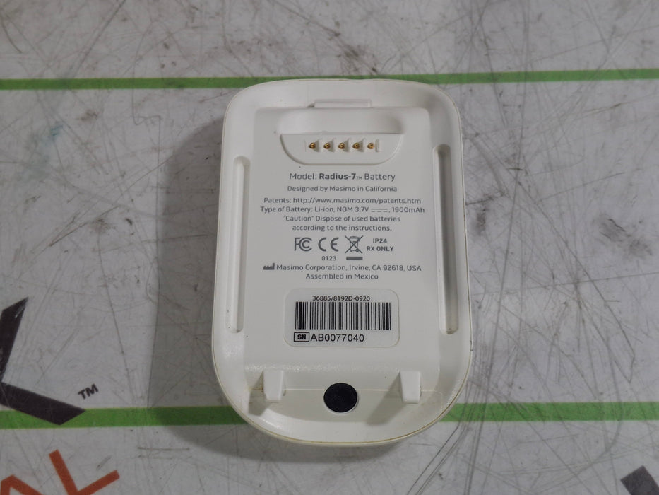 Masimo Radius 7 Battery